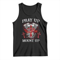 Christian Biker Tank Top Pray Up Before You Mount Up Faith