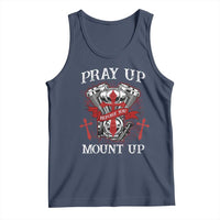 Christian Biker Tank Top Pray Up Before You Mount Up Faith