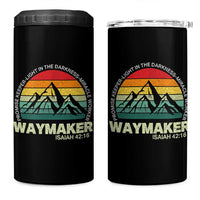 Christian Faith 4 in 1 Can Cooler Tumbler Waymaker Promise Keeper Miracle Worker Retro Vintage TS02