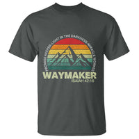 Christian Faith T Shirt Waymaker Promise Keeper Miracle Worker Retro Vintage TS02