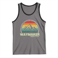 Christian Faith Tank Top Waymaker Promise Keeper Miracle Worker Retro Vintage TS02