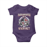 Proud Daughter Of A WWII Vet Baby Onesie World War 2 Veteran WW2