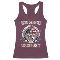 Proud Daughter Of A WWII Vet Racerback Tank Top World War 2 Veteran WW2