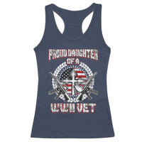 Proud Daughter Of A WWII Vet Racerback Tank Top World War 2 Veteran WW2