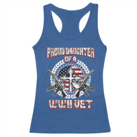 Proud Daughter Of A WWII Vet Racerback Tank Top World War 2 Veteran WW2