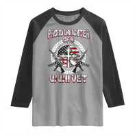 Proud Daughter Of A WWII Vet Raglan Shirt World War 2 Veteran WW2