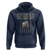 Veteran Suicide Awareness Hoodie Do Not Give In To The War Within Patriotic US Flag