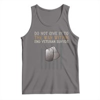 Veteran Suicide Awareness Tank Top Do Not Give In To The War Within Patriotic US Flag