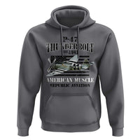 P-47 Thunderbolt WWII Airplane Hoodie American Muscle Vintage