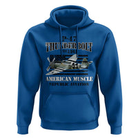 P-47 Thunderbolt WWII Airplane Hoodie American Muscle Vintage