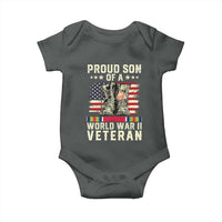 Proud Son Of World War 2 Veteran Baby Onesie WWII Vet Pride