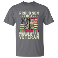 Proud Son Of World War 2 Veteran T Shirt WWII Vet Pride