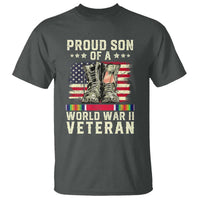 Proud Son Of World War 2 Veteran T Shirt WWII Vet Pride