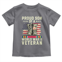Proud Son Of World War 2 Veteran Toddler T Shirt WWII Vet Pride