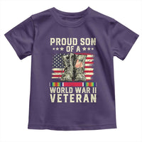 Proud Son Of World War 2 Veteran Toddler T Shirt WWII Vet Pride