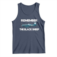 CORSAIR WWII HISTORY Tank Top Black Sheep Squadron Pilot