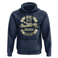 Vintage B-17 Bomber WW2 Aircraft Hoodie Plane Aviation Fighter Airplane Retro Grunge