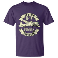 Vintage B-17 Bomber WW2 Aircraft T Shirt Plane Aviation Fighter Airplane Retro Grunge
