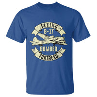 Vintage B-17 Bomber WW2 Aircraft T Shirt Plane Aviation Fighter Airplane Retro Grunge