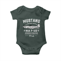 P-51 Mustang Baby Onesie North American Aviation WW2 P51 Fighter Plane