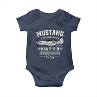 P-51 Mustang Baby Onesie North American Aviation WW2 P51 Fighter Plane