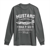 P-51 Mustang Long Sleeve Shirt North American Aviation WW2 P51 Fighter Plane