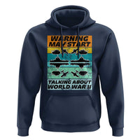 Retro World War 2 Memorabilia Hoodie May Start Talking About WWII WW2 Gear