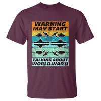 Retro World War 2 Memorabilia T Shirt May Start Talking About WWII WW2 Gear