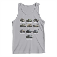 WW2 Tanks Tank Top M4 Sherman Panzer IV Tiger II T-34 History Buff