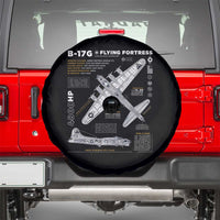 B-17 Flying Fortress Spare Tire Cover WW2 B-17G Bomber Vintage Aviation