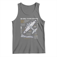 B-17 Flying Fortress Tank Top WW2 B-17G Bomber Vintage Aviation
