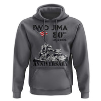 Iwo Jima WWII Veteran Hoodie 80th Anniversary 4th of July US Flag
