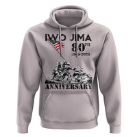 Iwo Jima WWII Veteran Hoodie 80th Anniversary 4th of July US Flag