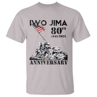 Iwo Jima WWII Veteran T Shirt 80th Anniversary 4th of July US Flag