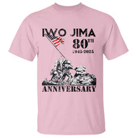 Iwo Jima WWII Veteran T Shirt 80th Anniversary 4th of July US Flag