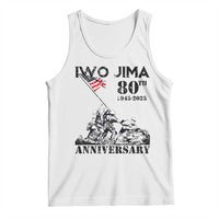 Iwo Jima WWII Veteran Tank Top 80th Anniversary 4th of July US Flag