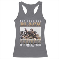 761st Tank Battalion Tribute Racerback Tank Top Black Panthers WW2 Heroes
