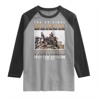 761st Tank Battalion Tribute Raglan Shirt Black Panthers WW2 Heroes