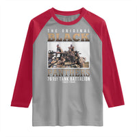 761st Tank Battalion Tribute Raglan Shirt Black Panthers WW2 Heroes
