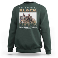 761st Tank Battalion Tribute Sweatshirt Black Panthers WW2 Heroes