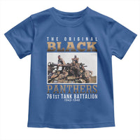 761st Tank Battalion Tribute Toddler T Shirt Black Panthers WW2 Heroes