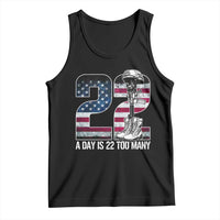 Veteran Suicide Awareness Tank Top 22 A Day is 22 Too Many Veteran Lives Matter