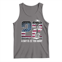 Veteran Suicide Awareness Tank Top 22 A Day is 22 Too Many Veteran Lives Matter