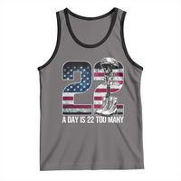 Veteran Suicide Awareness Tank Top 22 A Day is 22 Too Many Veteran Lives Matter