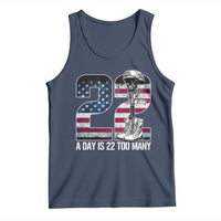 Veteran Suicide Awareness Tank Top 22 A Day is 22 Too Many Veteran Lives Matter