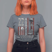 Veteran Suicide Awareness T Shirt For Women 22 A Day Is 22 Too Many