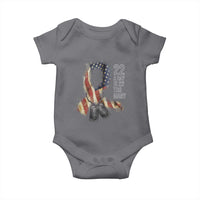 Veteran Suicide Awareness Baby Onesie 22 A Day Is 22 Too Many American Flag Ribbon