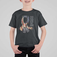 Veteran Suicide Awareness T Shirt For Kid 22 A Day Is 22 Too Many American Flag Ribbon