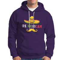 Funny Cinco De Mayo Hoodie Funny 0% Mexican With Sombrero For Cinco De Mayo Costume - Wonder Print Shop