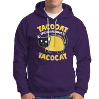 Funny Cinco De Mayo Hoodie Cinco De Mayo Tacocat Spelled Backward Is Tacocat Tacos Cat Lovers - Wonder Print Shop